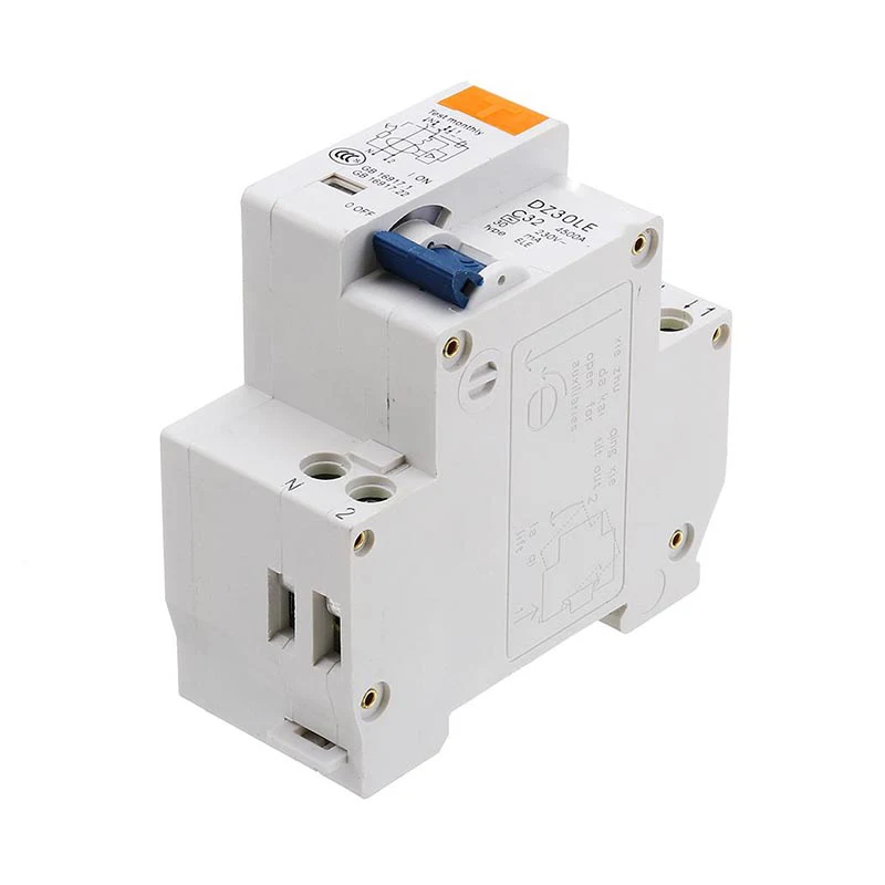 Interruttore automatico per corrente residua DZ30LE-32 RCBO con protezione da sovracorrente